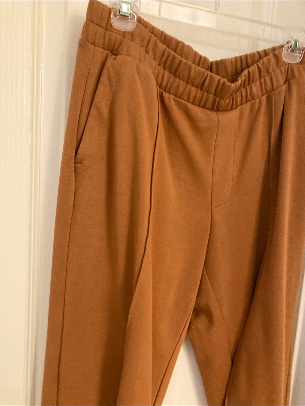 Rust/Orange Pull on Pants - Picture 5 of 10